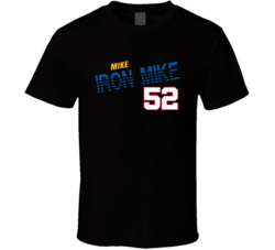 Mike Webster 52 Iron Mike Favorite Player Football Fan T Shirt