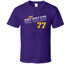 Gary Larsen 77 Purple People Eater Favorite Player Football Fan T Shir