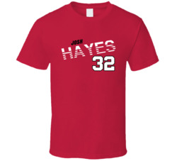 Josh Hayes 32 Favorite Player Fan T Shirt