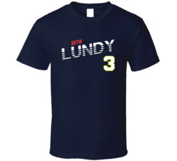 Seth Lundy 3 Favorite Player Fan T Shirt