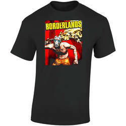 Borderlands Action Rpg Shooter Video Game Retro Graphic Unisex Soft Cotton Black T Shirt