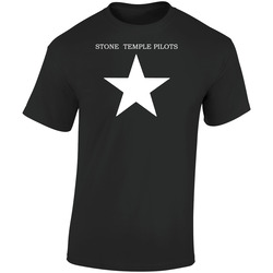 Stone Temple Pilots Star Music Group Retro Graphic Unisex Soft Cotton Black T Shirt