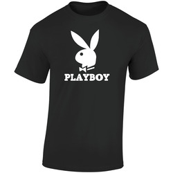 Playboy Bunny Retro Graphic Unisex Soft Cotton Black T Shirt