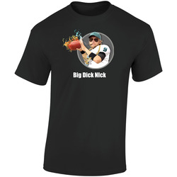 Big Dick Nick Philadelphia Football Quarterback Fan Retro Graphic Unisex Soft Cotton Black T Shirt