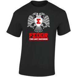 Fedor Emelianenko Double Eagle Mma Legend Retro Graphic Unisex Soft Cotton Black T Shirt
