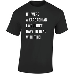 Kardashian Retro Graphic Unisex Soft Cotton Black T Shirt