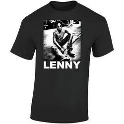 Lenny Kravitz Rock Retro Graphic Unisex Soft Cotton Black T Shirt