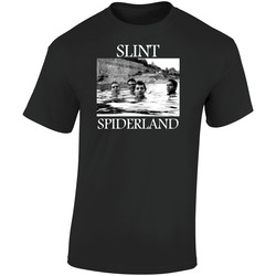 Slint Spiderland Album Retro Graphic Unisex Soft Cotton Black T Shirt