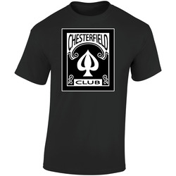 Rounders Chesterfield Club Movie Retro Graphic Unisex Soft Cotton Black T Shirt