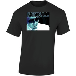 Pitbull Retro Graphic Unisex Soft Cotton Black T Shirt