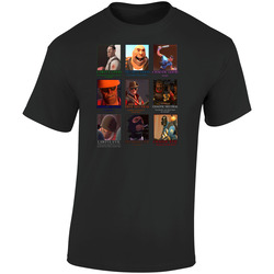 Team Fortress 2 Parody Video Game D&d Alignments Retro Graphic Unisex Soft Cotton Black T Shirt
