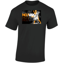 Novak Djokovic Serbia Tennis Retro Graphic Unisex Soft Cotton Black T Shirt