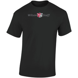 Wilson Staff Golf A Pig In Retro Graphic Unisex Soft Cotton Black T Shirt