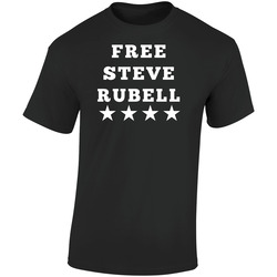 Free Steve Rubell Vintage Retro Graphic Unisex Soft Cotton Black T Shirt