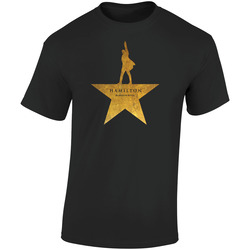Logo Gold Retro Graphic Unisex Soft Cotton Black T Shirt