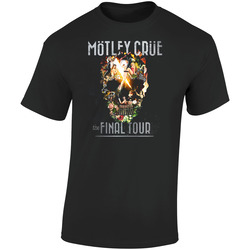 Motley Crue - The Final Retro Graphic Unisex Soft Cotton Black T Shirt