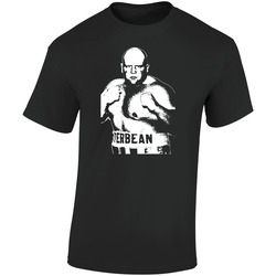 Butterbean Boxing Retro Graphic Unisex Soft Cotton Black T Shirt
