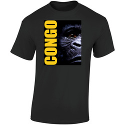 Congo Movie Retro Graphic Unisex Soft Cotton Black T Shirt