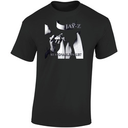 Jay Z Reasonable Doubt Hip Hop Alumb Retro Graphic Unisex Soft Cotton Black T Shirt
