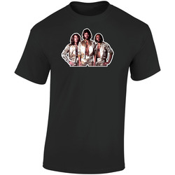 Bee Gees 70s Disco Retro Graphic Unisex Soft Cotton Black T Shirt