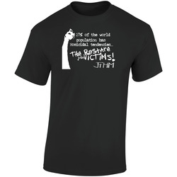 Johnny The Homicidal Maniac Funny Quote Retro Graphic Unisex Soft Cotton Black T Shirt