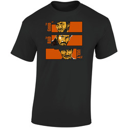 The Good The Bad The Ugly Western Retro Movie Retro Graphic Unisex Soft Cotton Black T Shirt