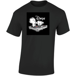 Dj Mickey Mouse Dope Graphic Tee Gildan 100 % Cotton Retro Graphic Unisex Soft Cotton Black T Shirt