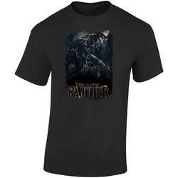 The Quotable Black Panther Movie Retro Graphic Unisex Soft Cotton Black T Shirt