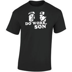 Do Work Son Rob Big Black Tv Show Retro Graphic Unisex Soft Cotton Black T Shirt