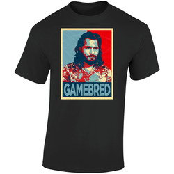 Jorge Masvidal Gamebred Fighter Hope Retro Graphic Unisex Soft Cotton Black T Shirt