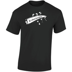 Rickenbacker 1 Retro Graphic Unisex Soft Cotton Black T Shirt