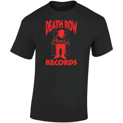 Death Row Retro Graphic Unisex Soft Cotton Black T Shirt