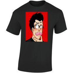 Markiplier Youtuber Retro Graphic Unisex Soft Cotton Black T Shirt