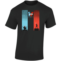 21 Pilots Tyler Josh Black Retro Graphic Unisex Soft Cotton Black T Shirt