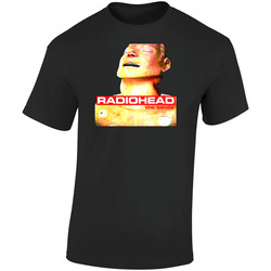 The Bends 90s Album Radiohead Retro Graphic Unisex Soft Cotton Black T Shirt
