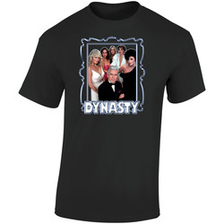 Dynasty 80s Tv Soap Opera Retro Graphic Unisex Soft Cotton Black T Shirt