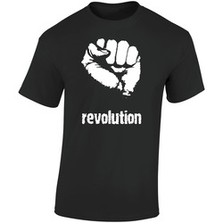 Power To The People Fist Revolution Black History Retro Graphic Unisex Soft Cotton Black T Shirt