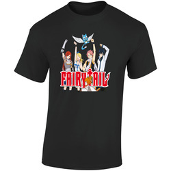 Fairy Tail 02bl Retro Graphic Unisex Soft Cotton Black T Shirt