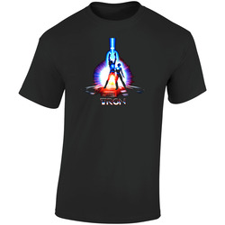 Tron 80s Retro Vintage Retro Graphic Unisex Soft Cotton Black T Shirt