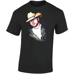 Jason Aldean Country Star Classic Retro Graphic Unisex Soft Cotton Black T Shirt