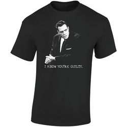 Perry Mason Lawyer Classic Retro Graphic Unisex Soft Cotton Black T Shirt