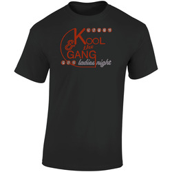 Kool And The Gang 80s Music Retro Graphic Unisex Soft Cotton Black T Shirt