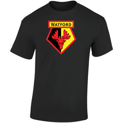 Watford Football Club Fc Sports Pig In Retro Graphic Unisex Soft Cotton Black T Shirt