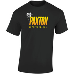 Paxton Superchargers Logo Racing Power Turbo Retro Graphic Unisex Soft Cotton Black T Shirt