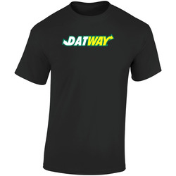 Datway Retro Graphic Unisex Soft Cotton Black T Shirt