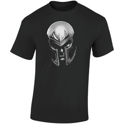 X-men Magneto 300 Spartan Cool Helmet Retro Graphic Unisex Soft Cotton Black T Shirt