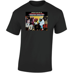 Lancelot Link And The Evolution Revolution Retro Graphic Unisex Soft Cotton Black T Shirt