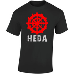 The 100 Heda Retro Graphic Unisex Soft Cotton Black T Shirt