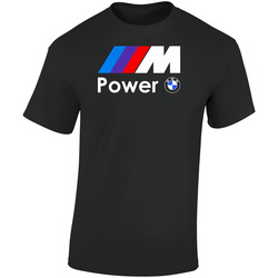 Bmw M Power M1 M2 M3 M4 M5 M6 Cars # Retro Graphic Unisex Soft Cotton Black T Shirt