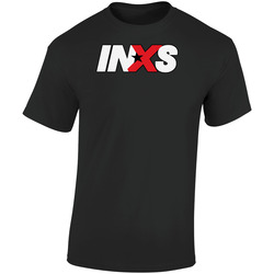 Inxs Retro Music Retro Graphic Unisex Soft Cotton Black T Shirt